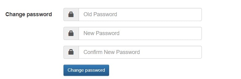 Change password