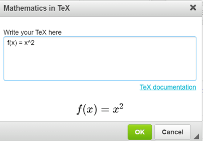 quiz question with math equation