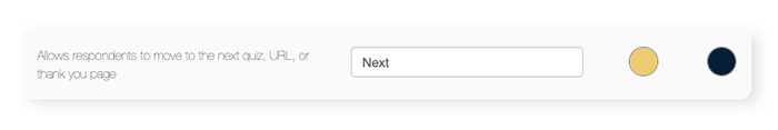 Navigation button text that Admins can customize