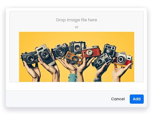 image added to quiz pop up choice