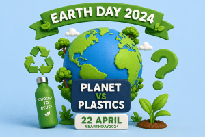 planet with planet vs plastics banner 2024