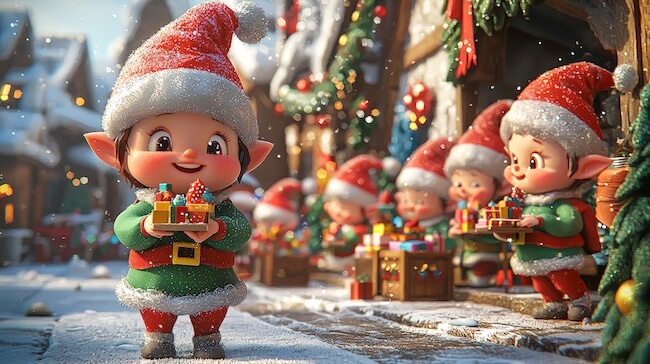 Christmas elves