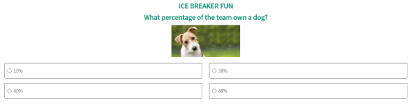 Icebreaker question about dogs
