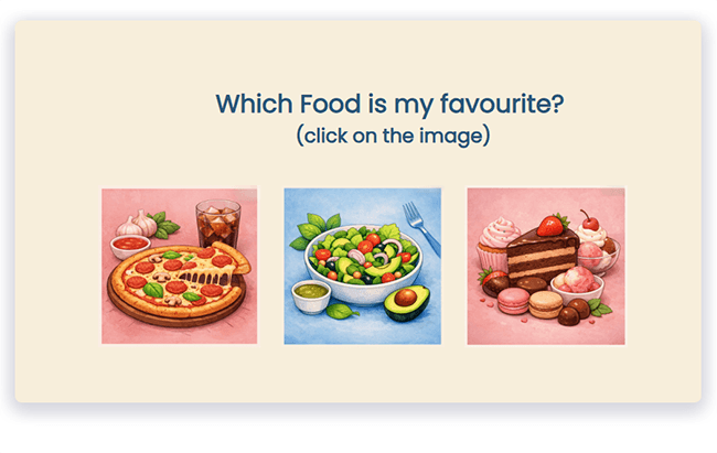 friends picture choice quiz question