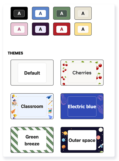 FlexiQuiz themes library to quickly make a quiz