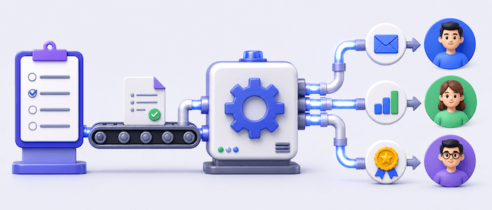 machine to automate quiz making process