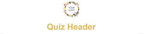 Logo at top of quiz page