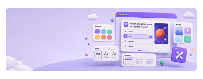 image of colorful different types of styling quiz ideas