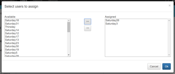 How to add respondents to the assessment group